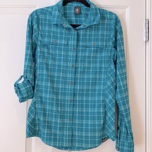 EMS button down hiking shirt